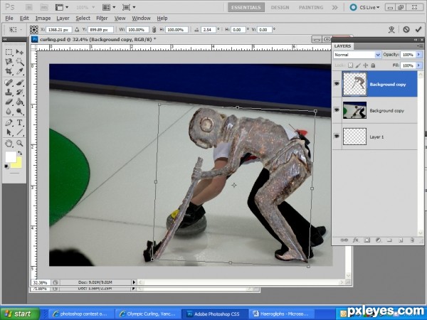 Creation of (Very) ancient olympic sport: Step 4