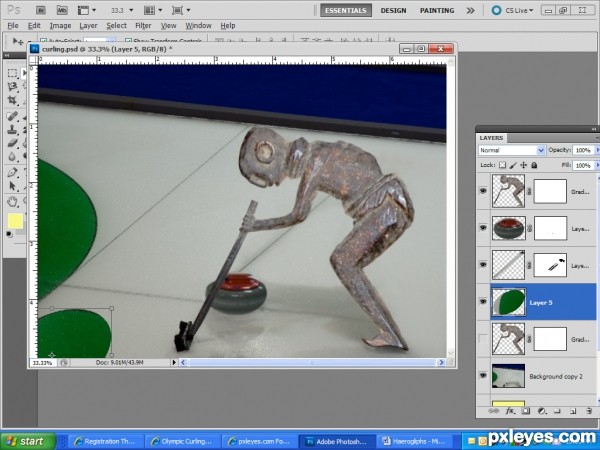 Creation of (Very) ancient olympic sport: Step 6
