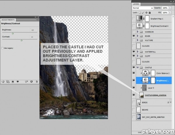 Creation of Winterfell: Step 9