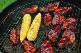 Ribs and Corn