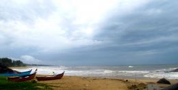 Indian west coast in monsoons