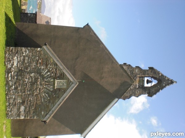 Creation of abandoned church &cemetary: Step 2