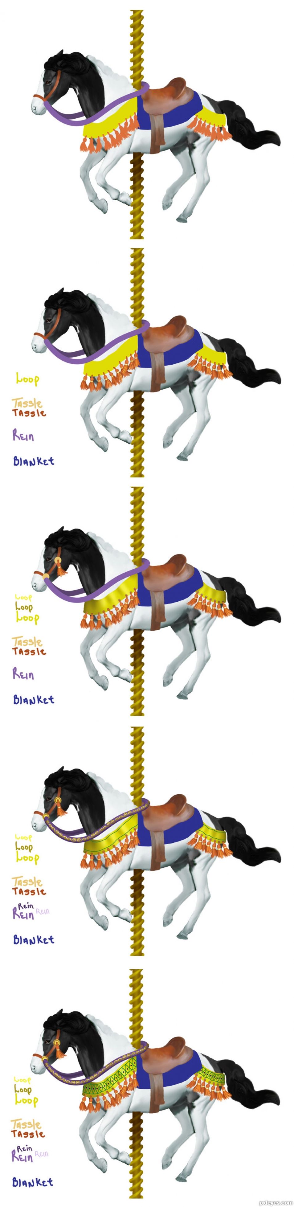 Creation of Carousel Pony: Step 3