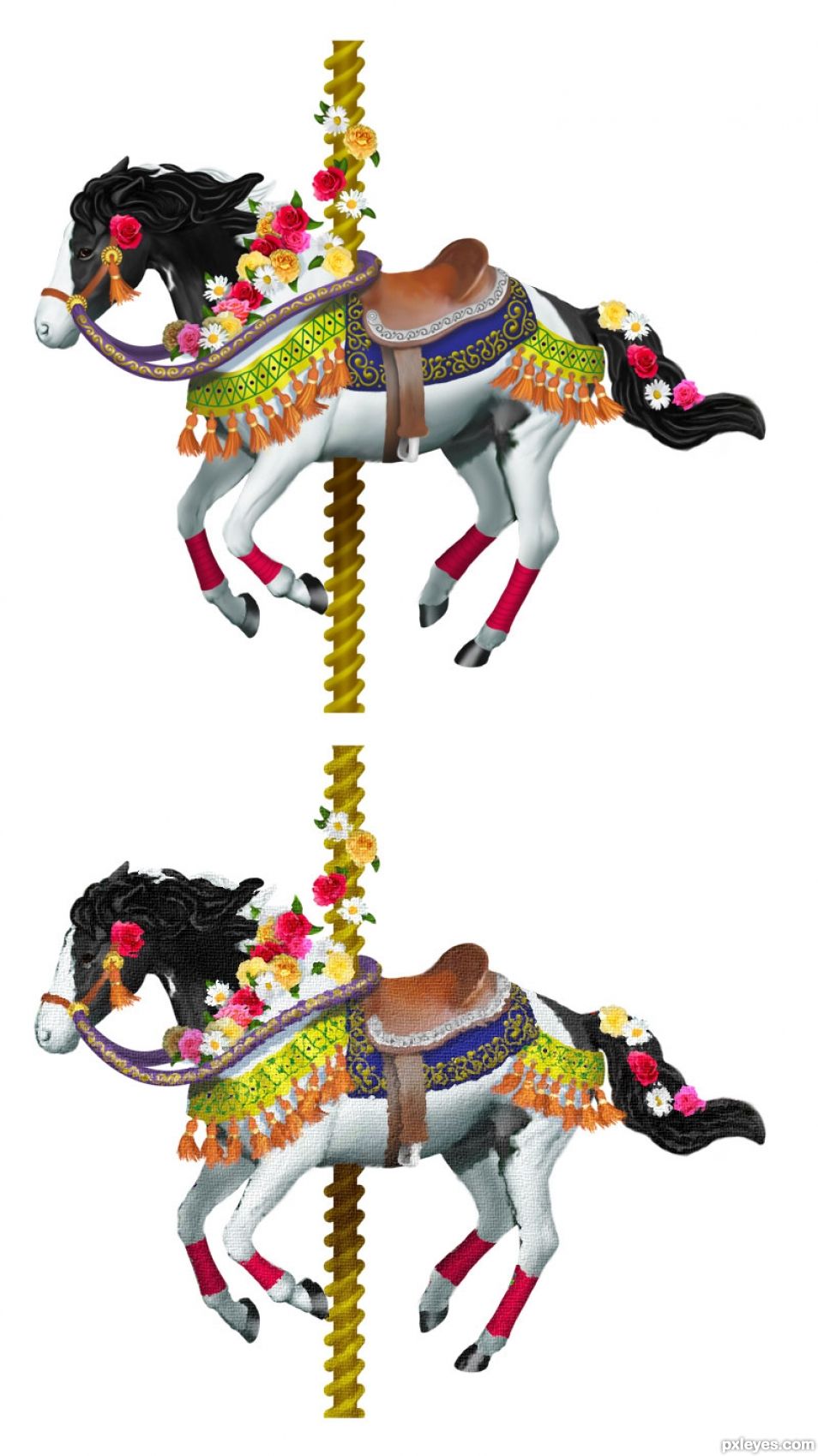 Creation of Carousel Pony: Step 4