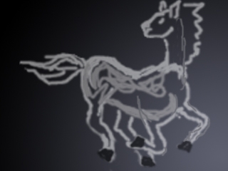 Creation of horse: Step 1