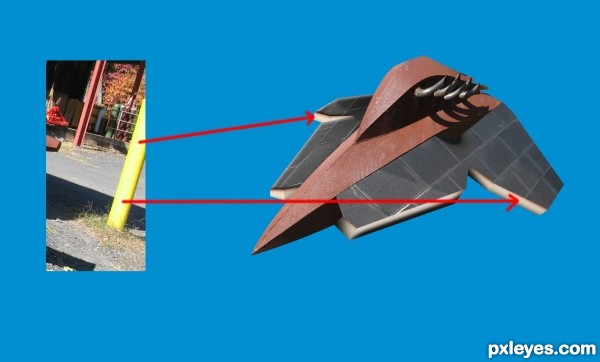 Creation of Spaceship: Step 5
