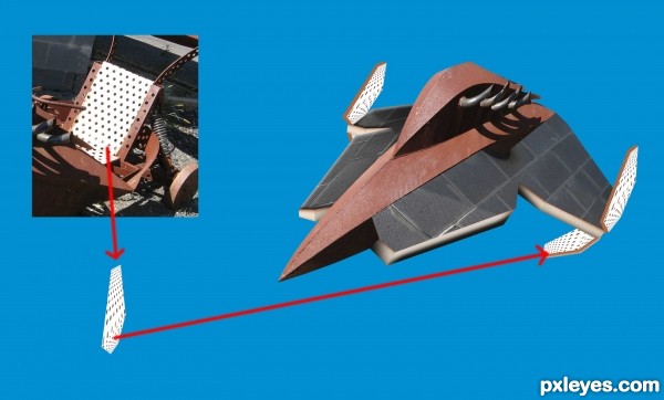 Creation of Spaceship: Step 6