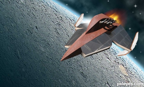 Creation of Spaceship: Step 7