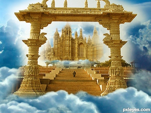Creation of His Heavenly Home: Step 5