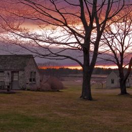 ASmallCottageontheFlatsatDawn