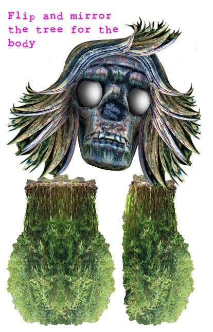 Creation of Metsavana Man of the Forest   : Step 11