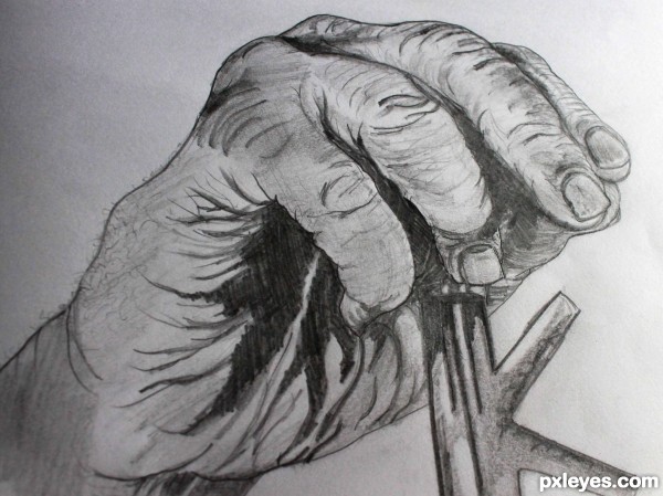 Creation of Hand who lost his name: Final Result