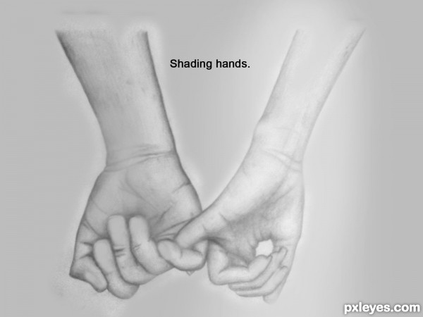 Creation of Hanging on: Step 3