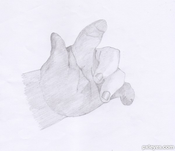 Creation of Baby Hand: Step 2