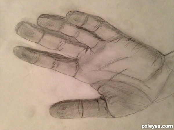 Creation of high five: Step 2