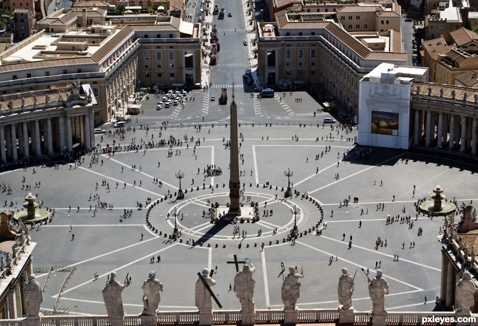 Over St. Peters Square