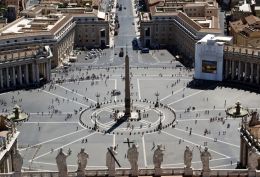 Over St. Peters Square