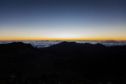 Above the Craters Clouds