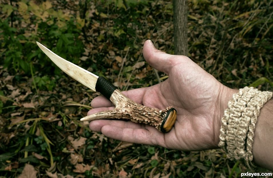 Creation of Paleolithic Knife: Final Result