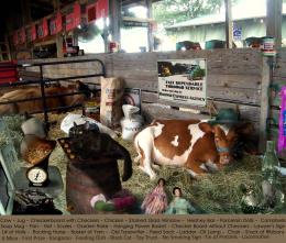 Cowbarn at the County Fair