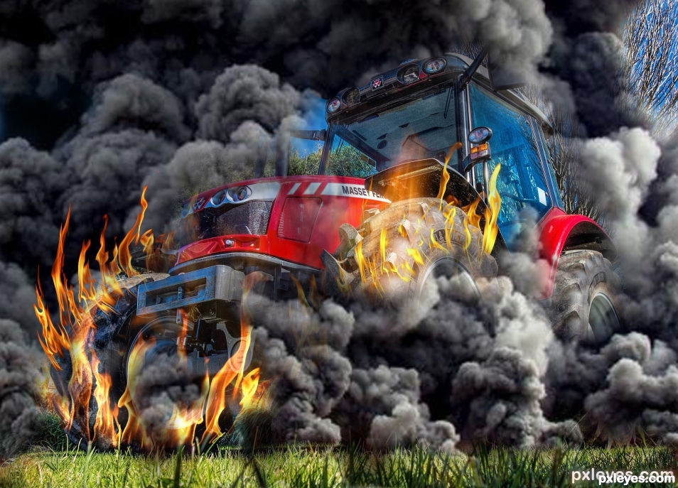 Tractor_on_Fire