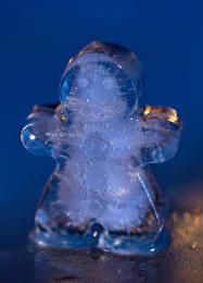 Iceman out for an evening walk