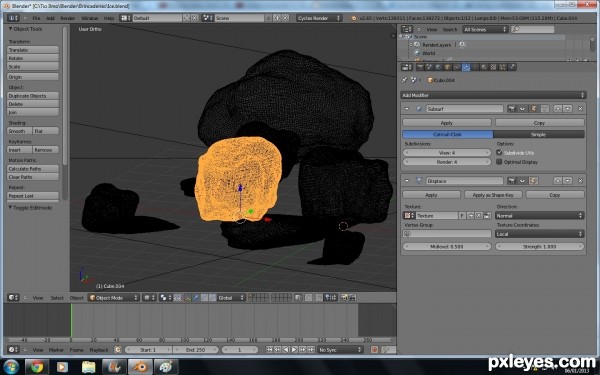 Creation of Ice-eutipego: Step 2