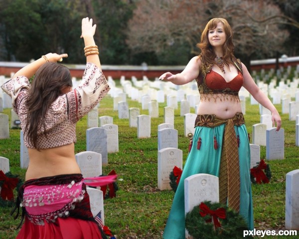 Dancing on Someones Grave