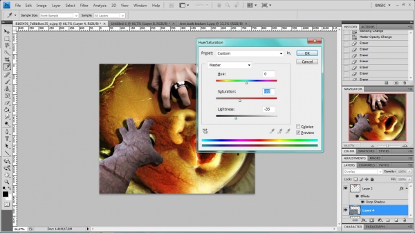 Creation of catching my eye...: Step 9