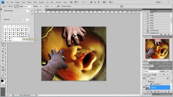 Creation of catching my eye...: Step 10