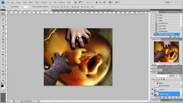 Creation of catching my eye...: Step 12