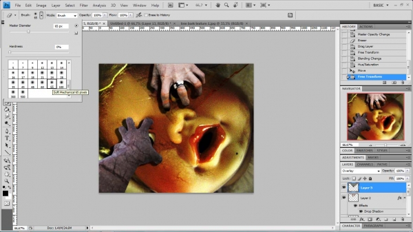 Creation of catching my eye...: Step 14