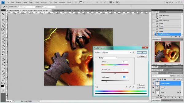Creation of catching my eye...: Step 15