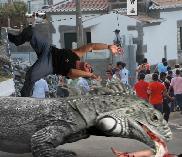 Creation of Iguamodo Dragon Attacks !!: Step 5