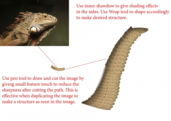 Creation of Cobra Vs Iguana...: Step 1