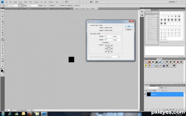 Creation of Straight Curved: Step 1