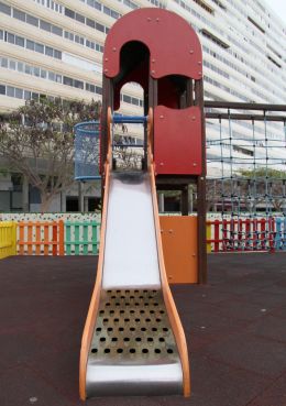 What a grate slide!