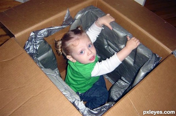 Kid in a box