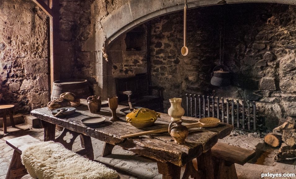 Medieval kitchen