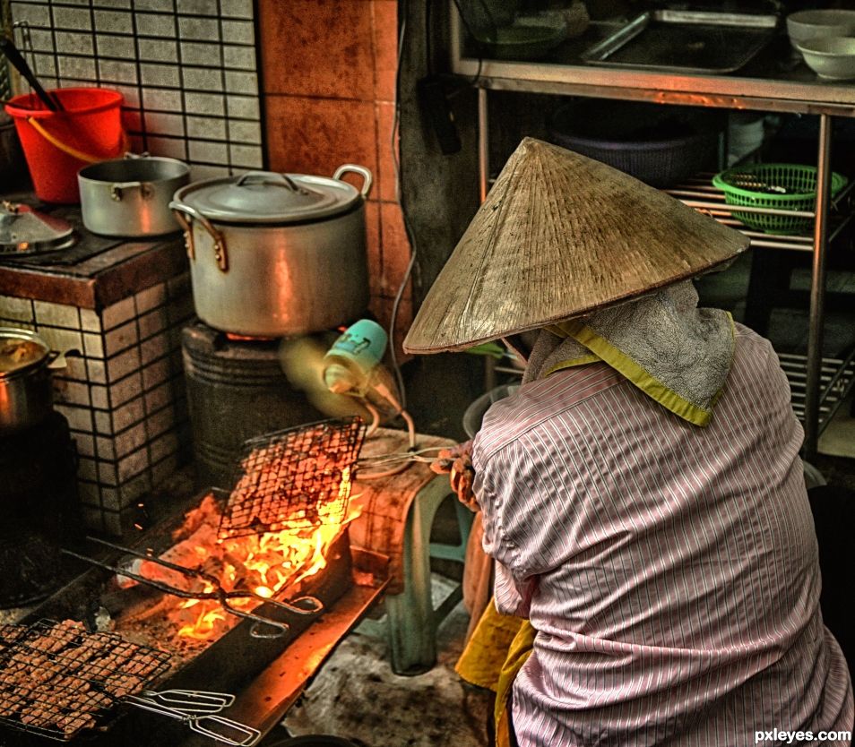 Outside Kitchen