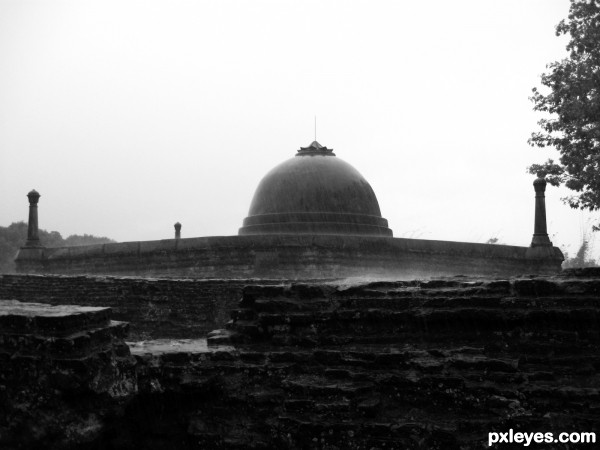 Rain on The Mosque