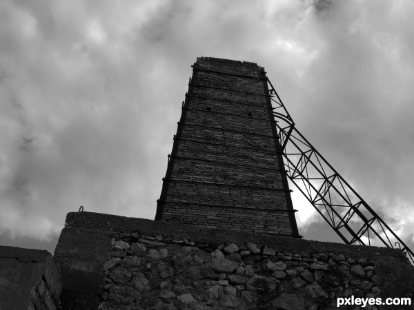 Abandoned Olive Press