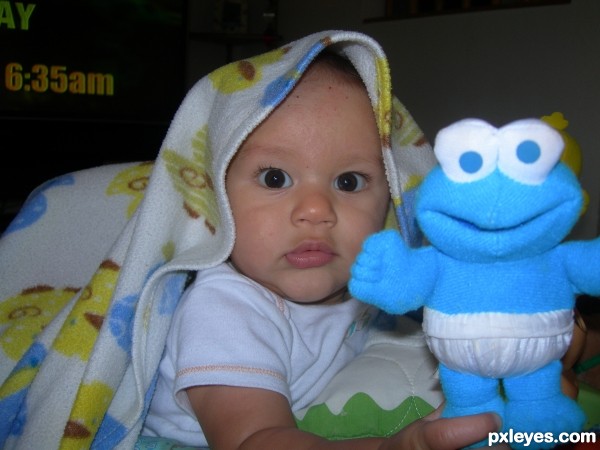 Bubba & Cookie Monster