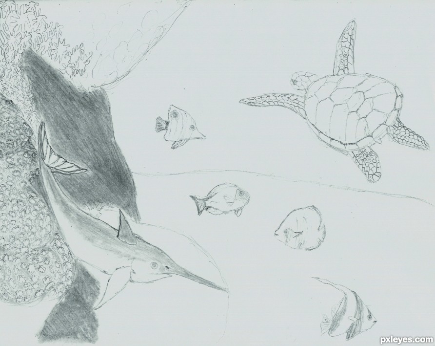 Creation of The Unbelievable Aquarium: Step 4