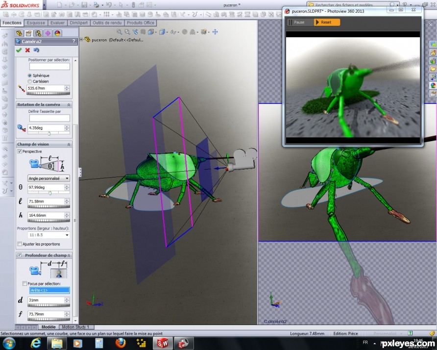 Creation of Greenfly: Step 10