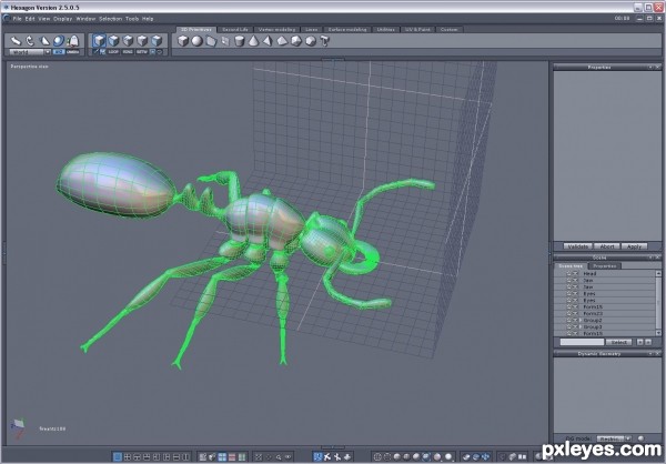 Creation of Fire Ants: Step 6