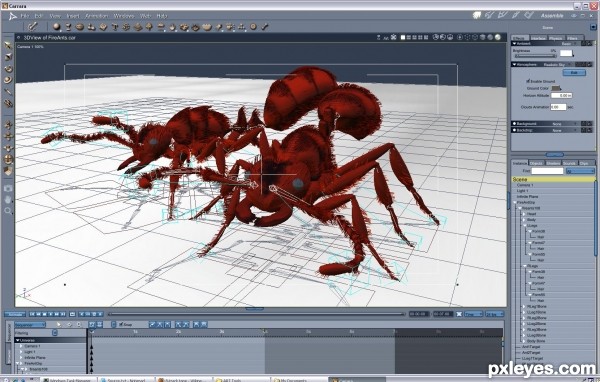Creation of Fire Ants: Step 7
