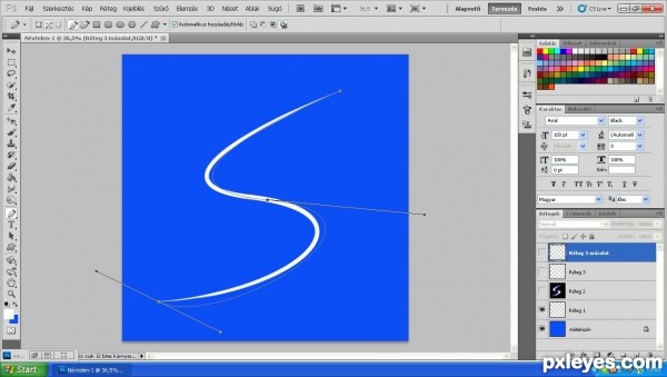 Creation of S: Step 1