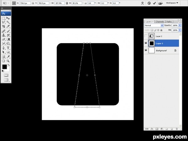 Creation of Canvas Shoes: Step 2