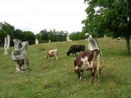 Exhibitionofsculptureampcow